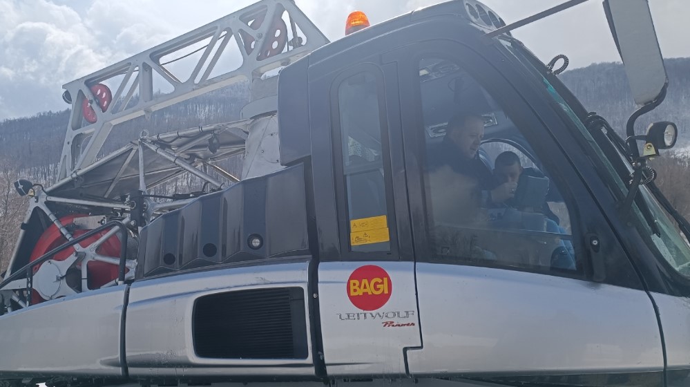 Bor: Novi tabač za održavanje ski staza na Crnom Vrhu 1