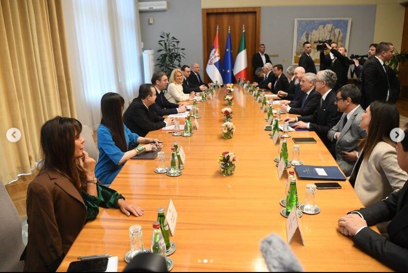 Vučić sa Tajanijem: Ogromna ljubav prema Italiji 1