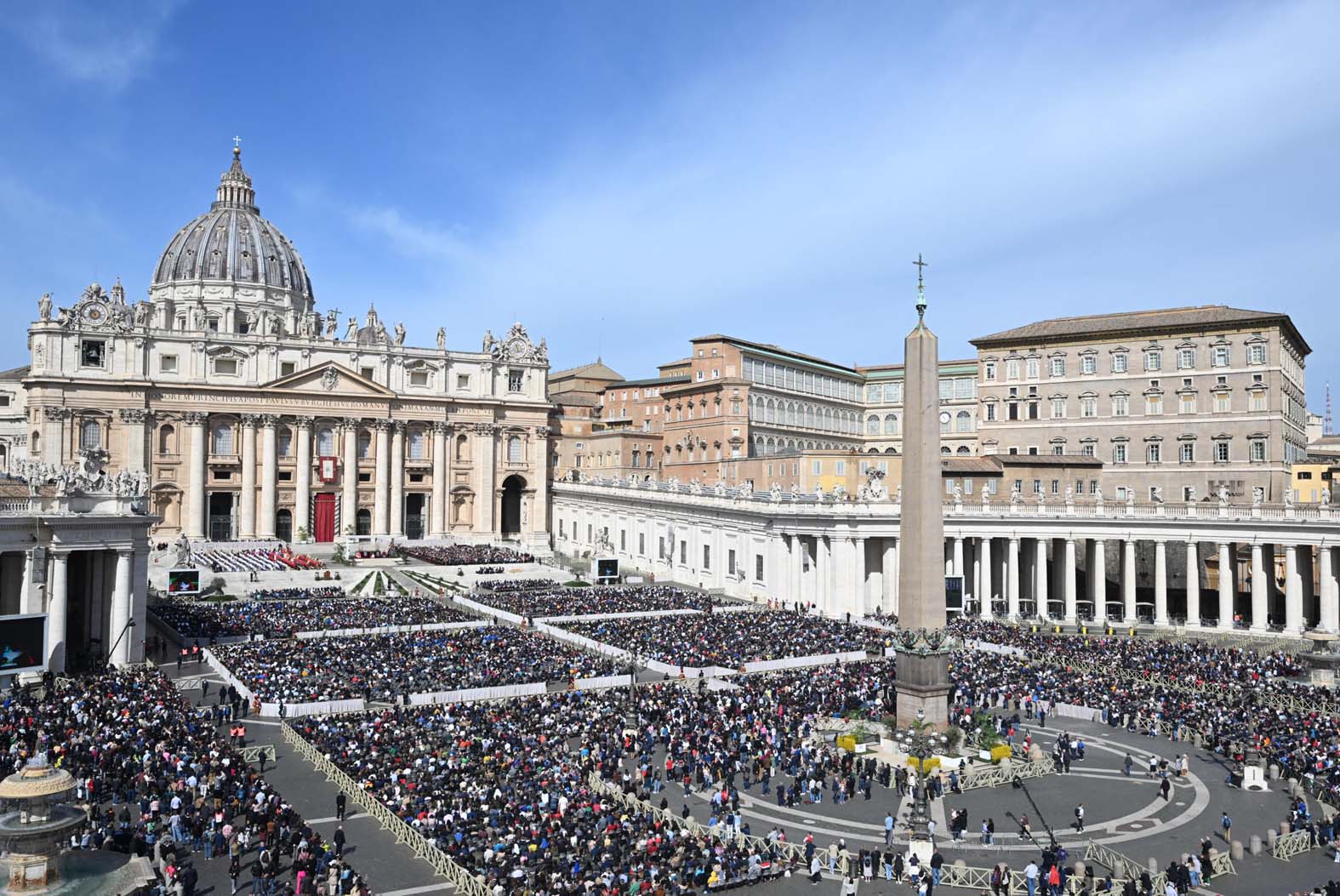 Vatikan Pope Francis celebrates the Holy Mass of Palm Sunday