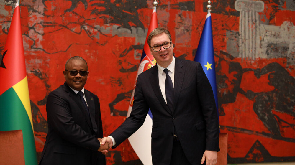 Predsednik Gvineje Bisao: Brate Vučiću, bratska smo zemlja još od vremena Tita 1