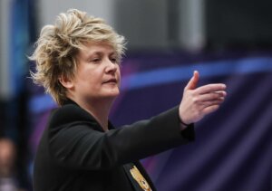 Marina Maljkovic reacts during the Euroleague Women Final Four fić