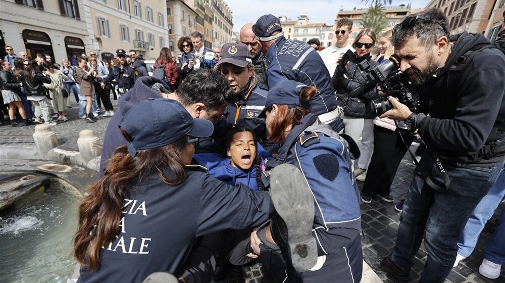Italija klimatski aktivisti