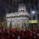 Hiljade hrišćanskih vernika obeležilo praznik Cveti u Jerusalimu 9