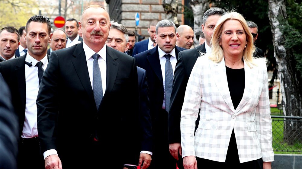 ilham alijev u sarajevu