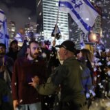 Protivnici reforme pravosuđa u Izraelu nastavili proteste pred sednicu parlamenta 7