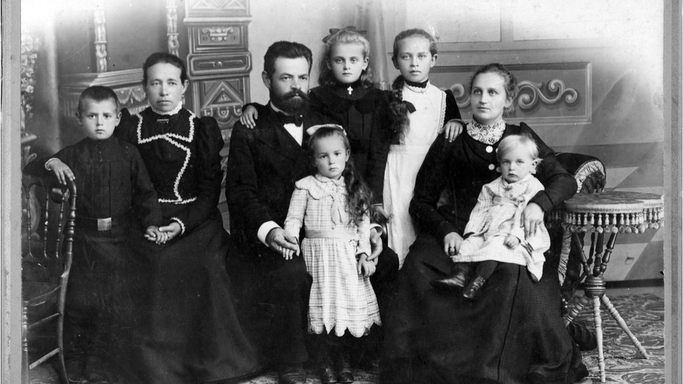 porodični portret iz 1901. godine