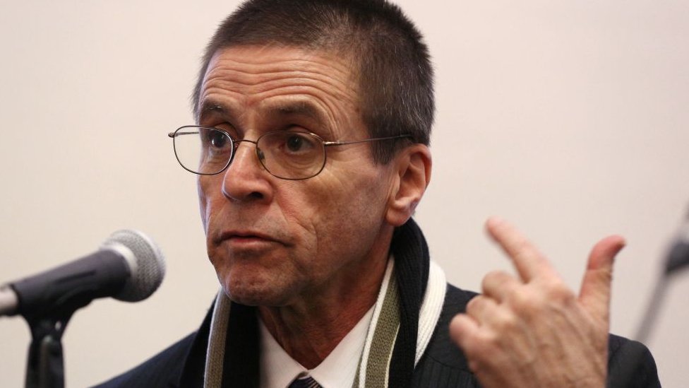 Hassan Diab holds a press conference at Amnesty International Canada in Ottawa, Ontario, on January 17, 2018 following his return to Canada