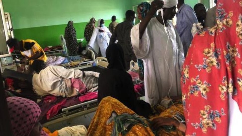 Ranjeni u sudanskoj bolnici