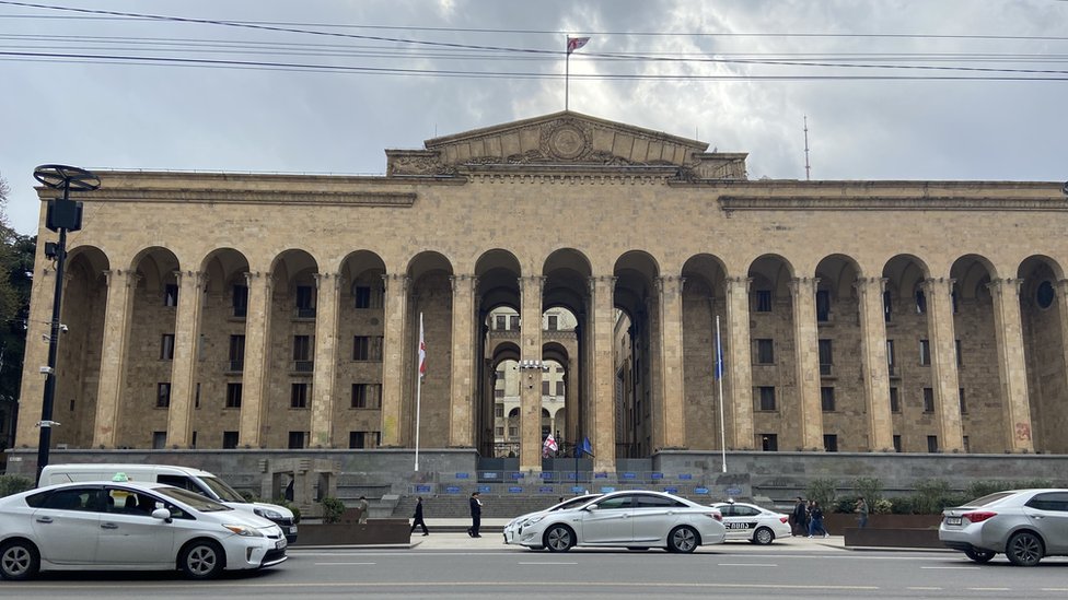 Zgrada gruzijskog parlamenta u Tbilisiju