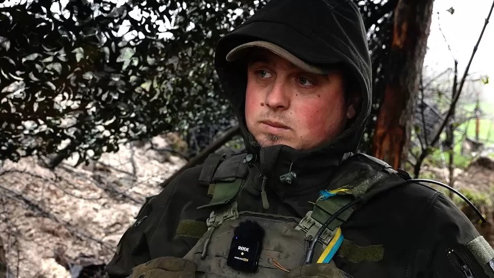 ukrajinski vojnik na liniji fronta