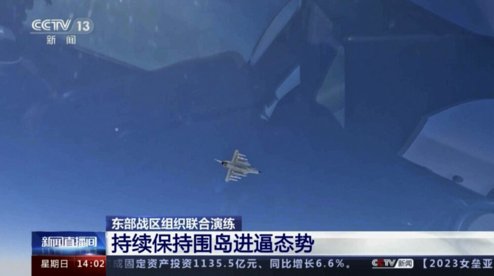 Oko Tajvana primećeni kineski ratni brodovi i 26 letelica 1
