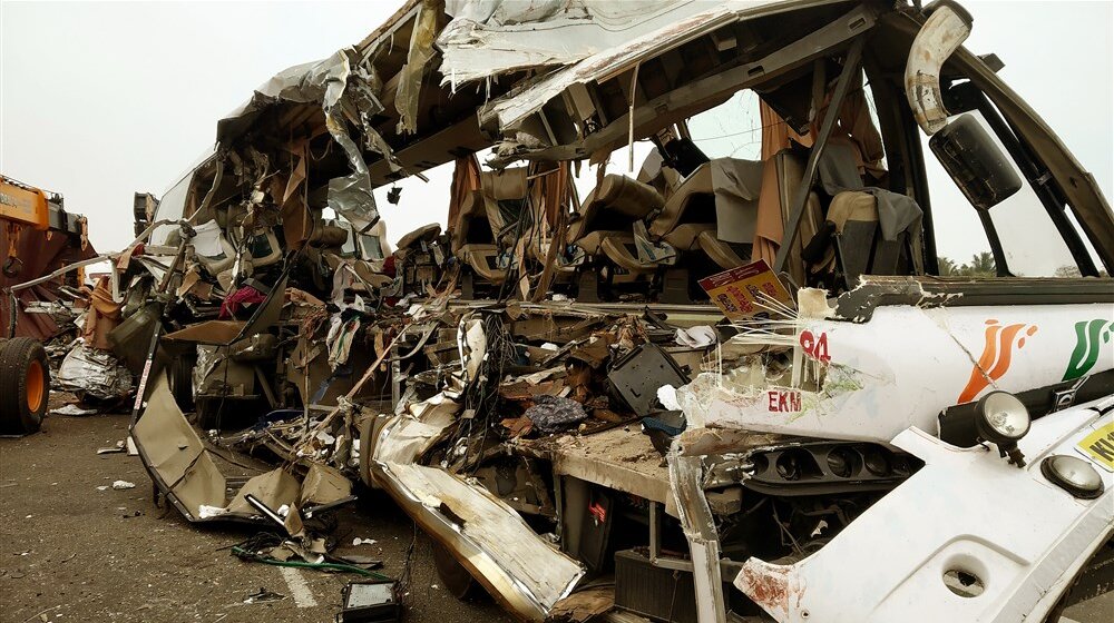 saobraćajna nesreća, autobus