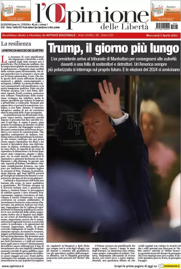 "Kamenog lica pušten iz pritvora": Kako su svetski mediji izveštavali o Trampu u sudu? 3