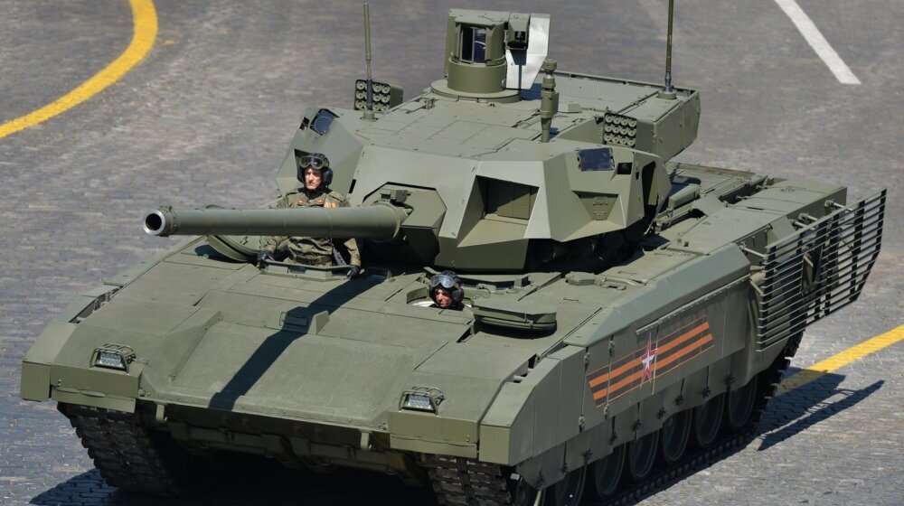 Rusija prvi put tokom rata u Ukrajini počela da koristi najmoderniji tenk T-14 Armata? 1