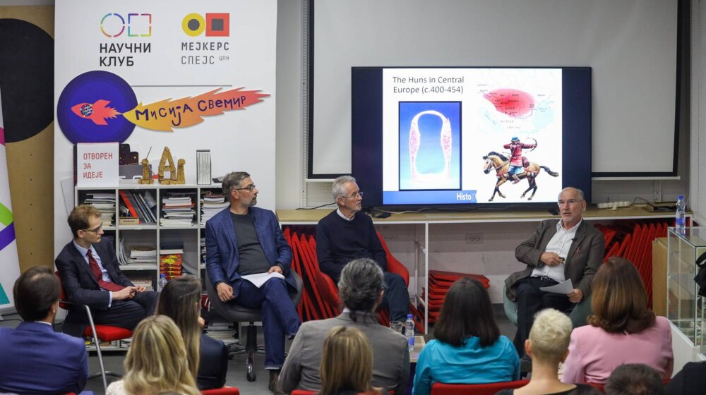Austrijski kulturni forum Beograd i Centar za promociju nauke organizovali predavanje na temu "Arheologija i genetika – najsavremeniji uvidi u ranu istoriju srednjeg veka" 1