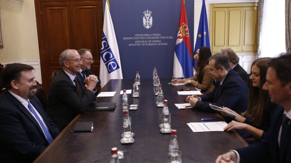 Dačić i šef Misije OEBS izrazili zabrinutost zbog predstojećih lokalnih izbora na Kosovu i Metohiji 1