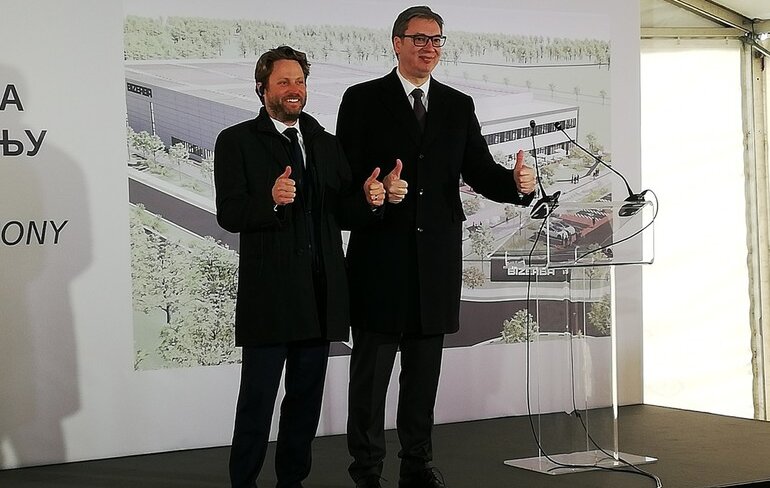 Predsednik Vučić na otvaranju pogona Bizerbe u Valjevu 1