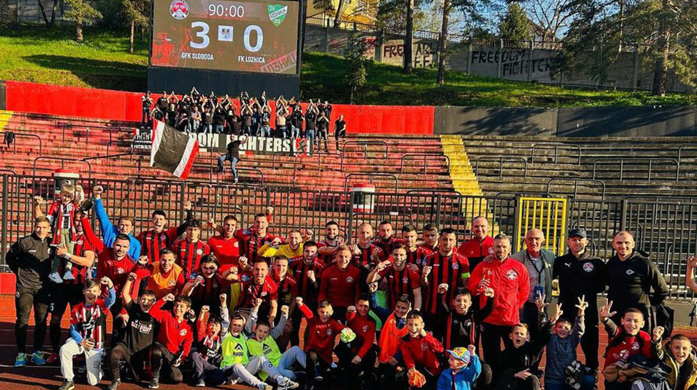 Tri boda za užičku Slobodu u utakmici sa ekipom Loznice 1