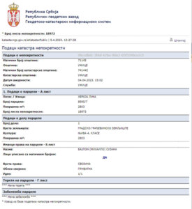 Kako je Grad Užice „prisvojio“ privatnu parcelu, bez znanja i saglasnosti njene vlasnice 4