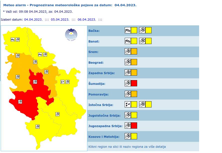 "Ovo nije viđeno na ulicama duže od 150 godina": Meteorolog objašnjava do kada će trajati aprilska zima u Srbiji 2