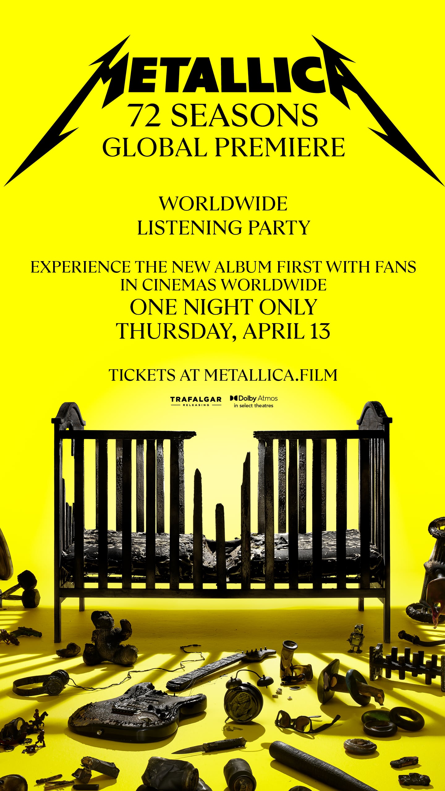 Novi album Metalike "72 Seasons" premijerno u bioskopu 2 Novi album Metalike "72 Seasons" premijerno u bioskopu 1