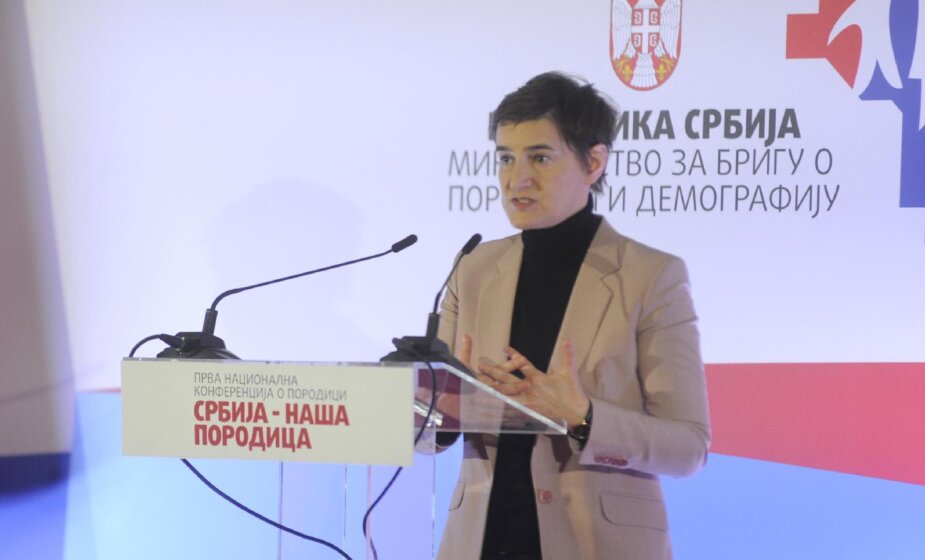 Brnabić: U prva dva meseca ove godine u Srbiji rođeno 5,1 odsto više beba nego u istom periodu prošle 1