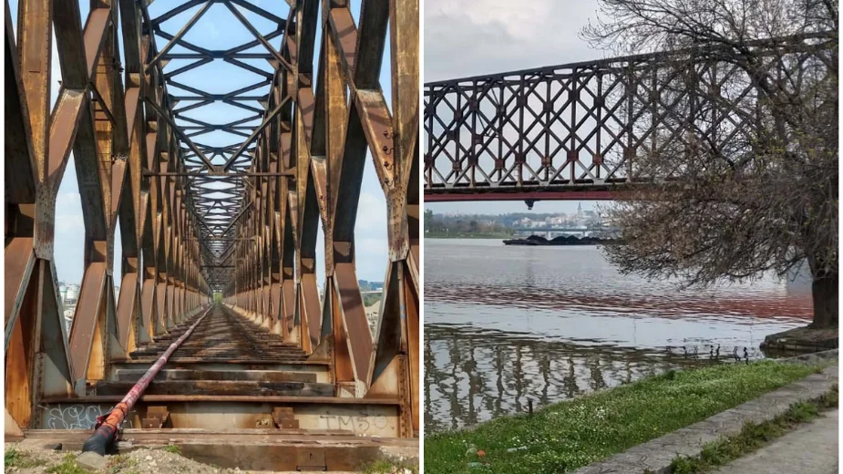 Tužna slika starog mosta 1