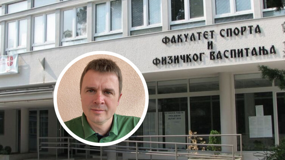 "Ja sam profesor protiv koga su studentkinje podnele prijavu": Aleksandar Nedeljković sa Fakulteta sporta i fizičkog vaspitanja za Danas 1