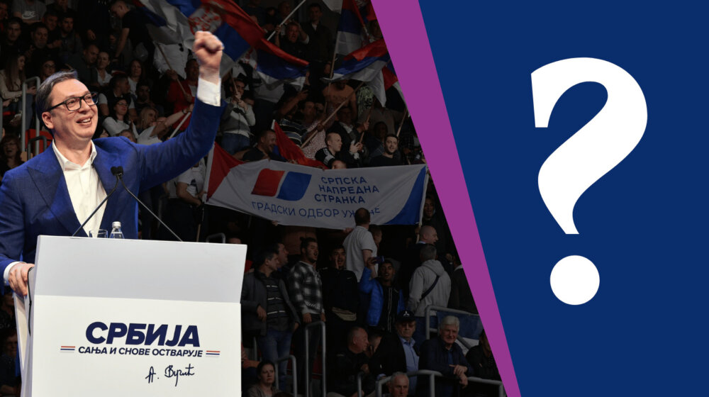 "Slika impresivna, 'zamor materijala' očigledan": Šta smo saznali iz instrukcija za skandiranje na Vučićevom mitingu u Kraljevu? 1