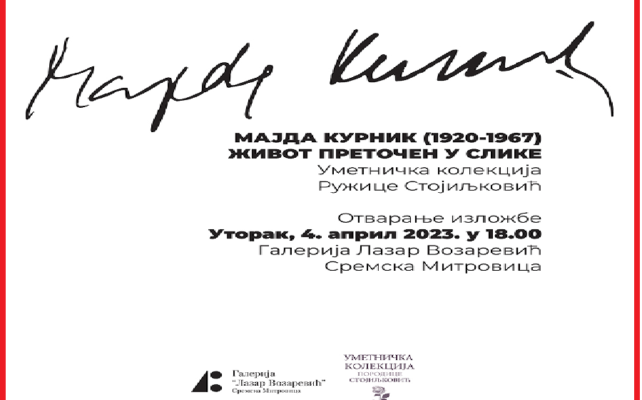 Izložba slika o životu Majde Kurnik u Sremskoj Mitrovici 1