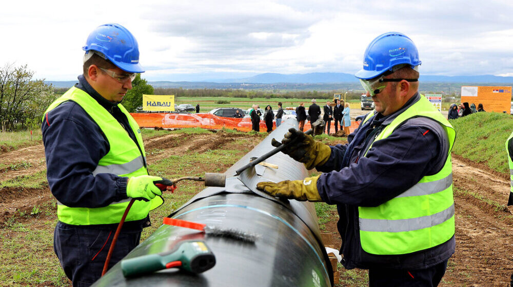 Đedović i Žiofre obišli gradnju gasovoda Srbija-Bugarska 1