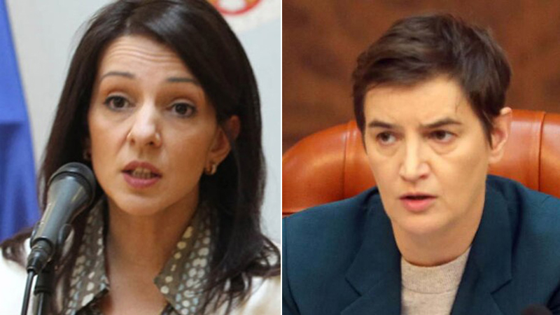 Premijerka nazvala Mariniku Tepić "perjanicom Trećeg oka", ona joj odgovorila da se „svela na bota“ 1