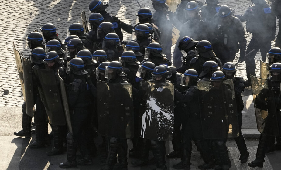 U Francuskoj 111 pritvorenih na protestima 1