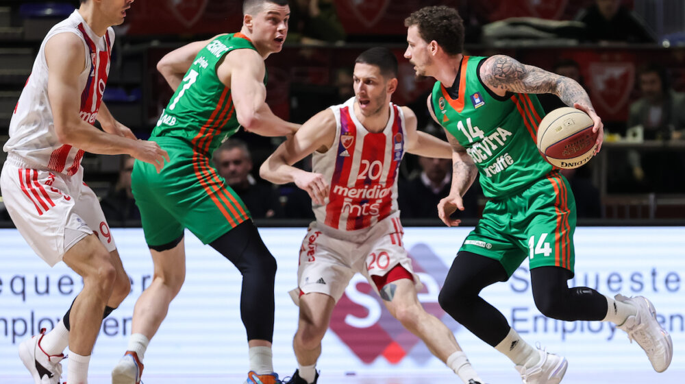 Crvena zvezda pobedila Cedevita Olimpiju u Ljubljani u poslednjem kolu ligaškog dela ABA lige 1