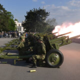 Počasna artiljerijska paljba sa Kalemegdana povodom Dana Vojske Srbije 6