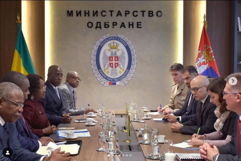 Vučević razgovarao sa ministarkom spoljnih poslova Gabona 1