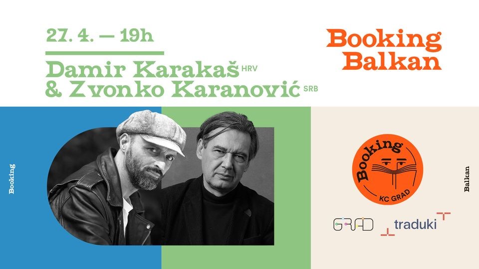 Damir Karakaš gost programa Booking Balkan u Kulturnom centru Grad 1