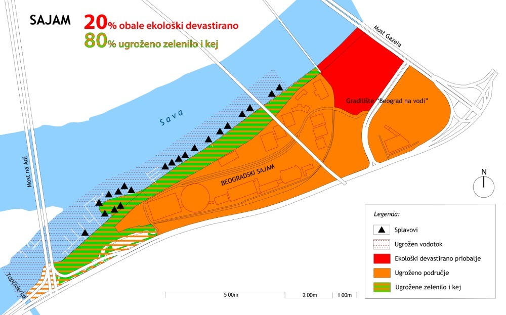 Investitorski urbanizam vs klimatske promene - kako je ekološki ugrožena beogradska obala Save? 5