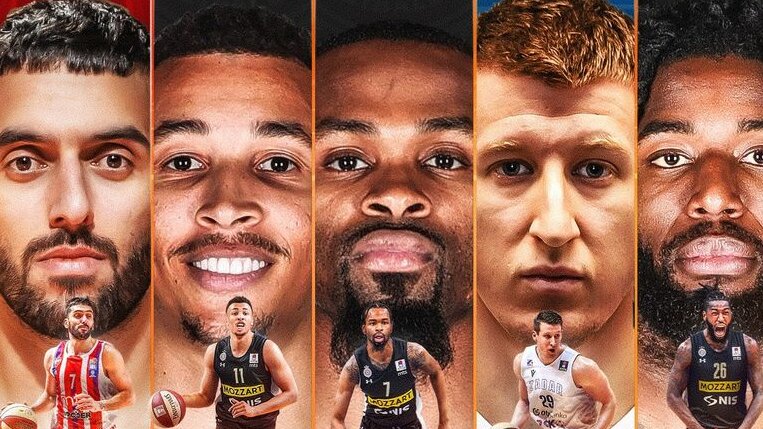 Najbolja petorka ABA liga: Trojica iz Partizana i jedan iz Crvene zvezde 1