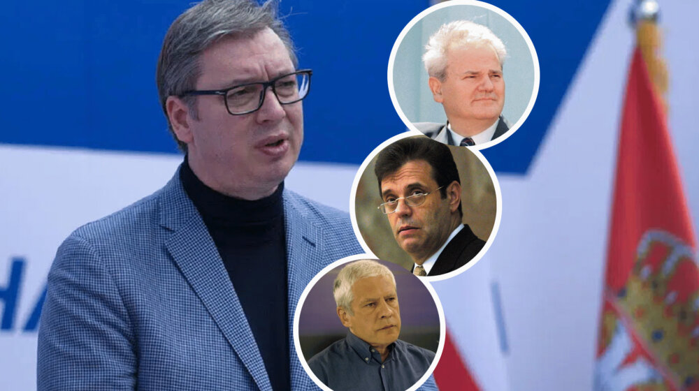 Vučić mnogo priča i mnogo kapitulira: Sagovornici Danasa o izjavi predsednika da nije ni Milošević ni Tadić ni Koštunica 1