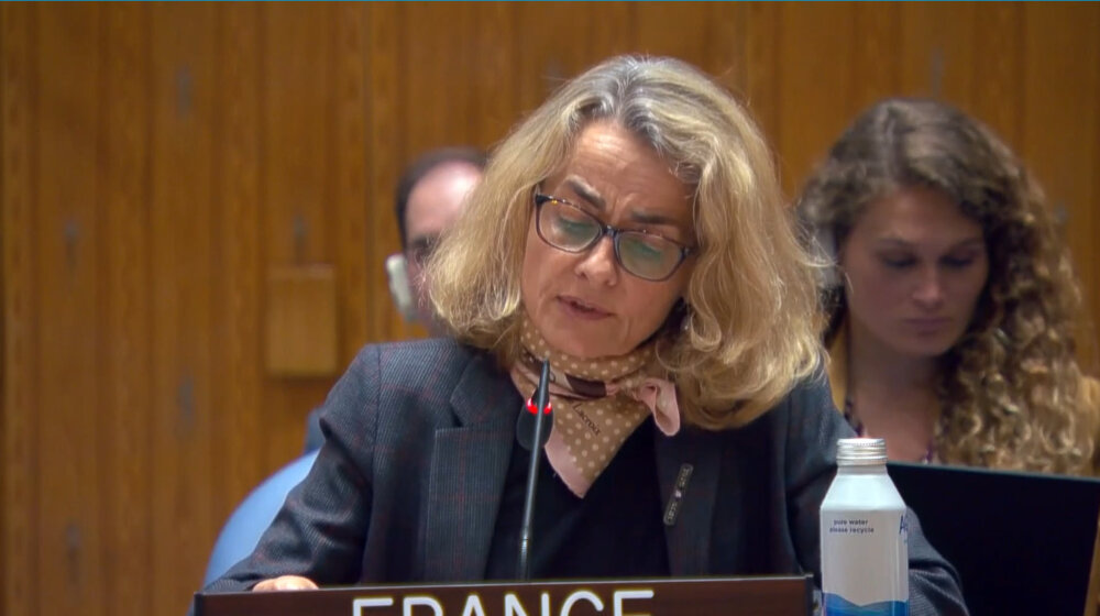 Predstavnica Francuske pri UN: Ton kosovskih i srpskih predstavnika zabrinjavajući 1