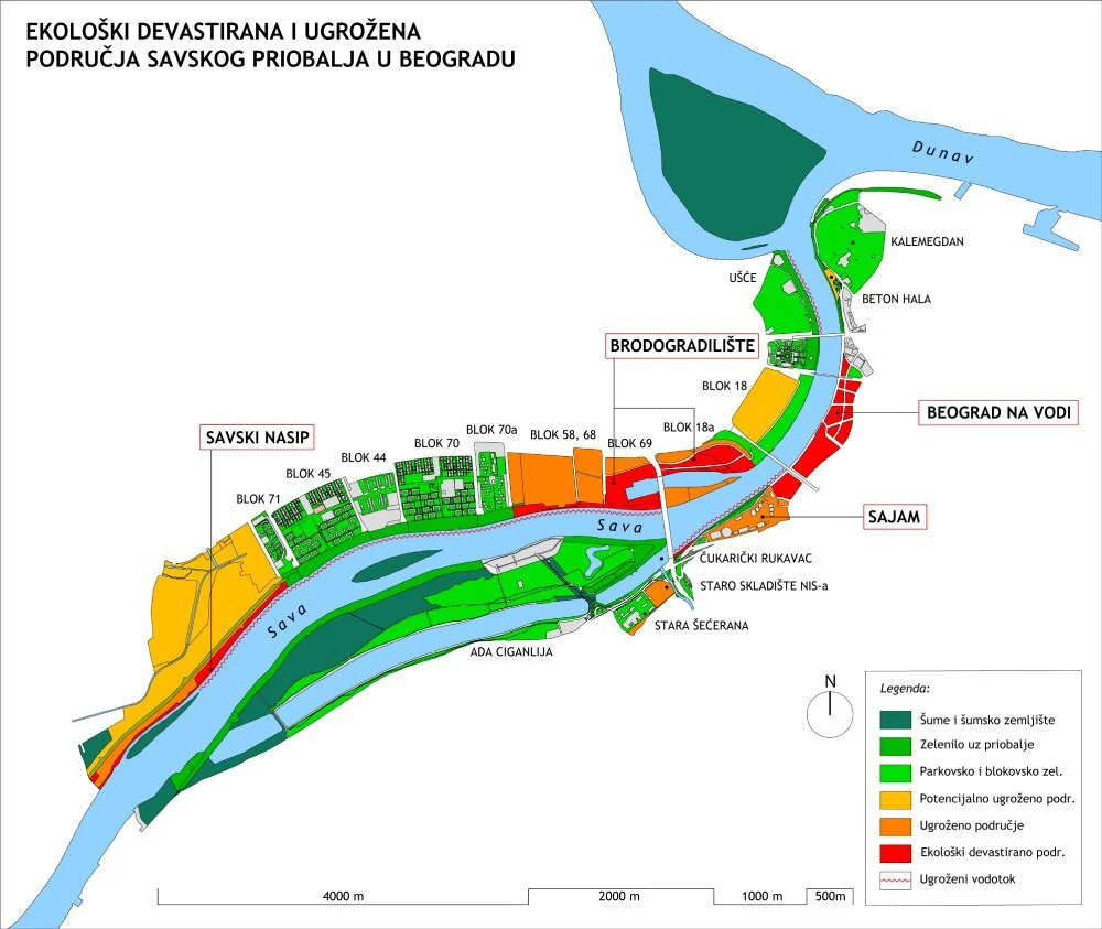 Investitorski urbanizam vs klimatske promene - kako je ekološki ugrožena beogradska obala Save? 2