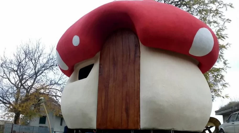 Useljiva "pečurka" od 25 kvadrata i pravi pravcati brod: Kućice iz bajke su budućnost, smatra inovator iz Novog Sada (FOTO) 1