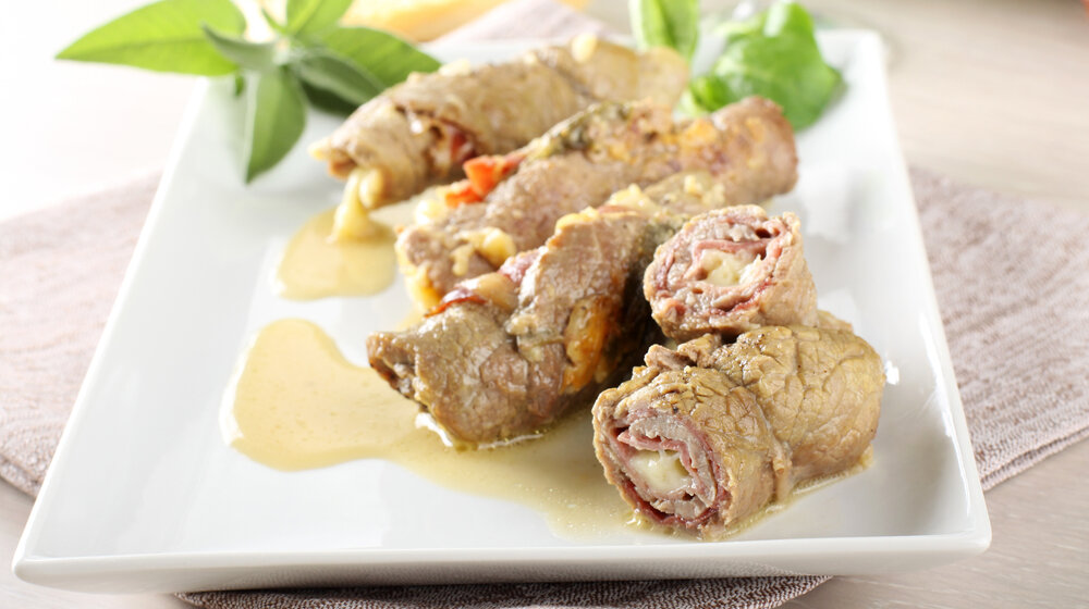 Teletina sa pršutom i žalfijom 1