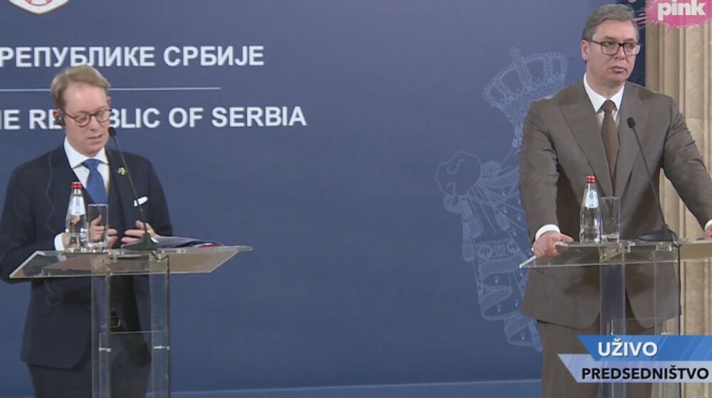 Vučić u obraćanju sa ministrom spoljnih poslova Švedske: Gospodine Bilstrem, čeznemo da ostanemo vojno neutralni 1
