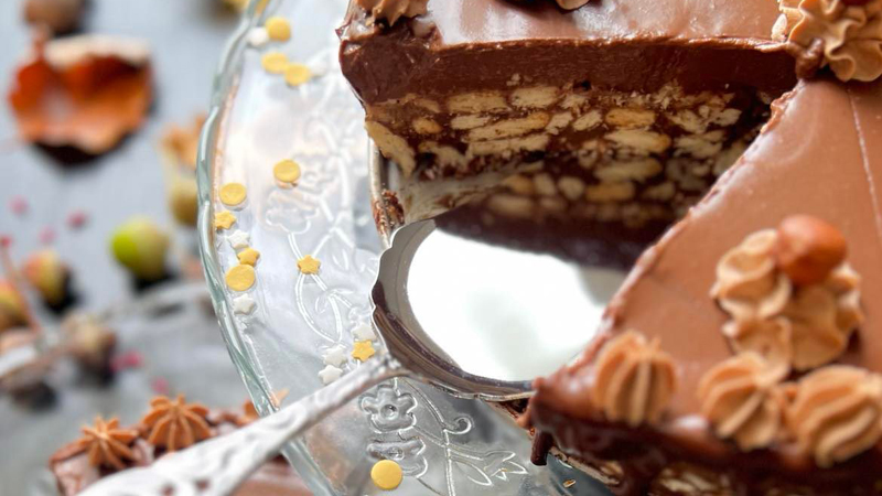 Vege recept: Posna ganaž torta 1