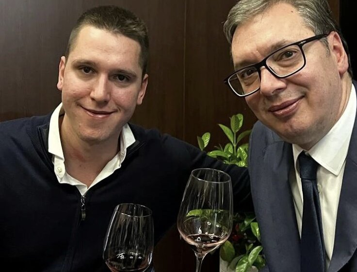 Vučić sa sajma vina: Danilu je posao, a meni ljubav 1
