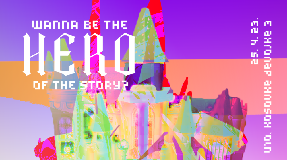 "Ovo nije predstava. Ovo nije igra. Ovo je got uspavanka": Izložba „Wanna be the hero of the story?” 1