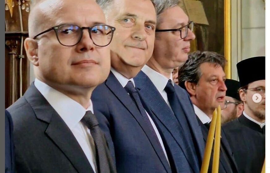 Na opelu patrijarhove majke državni vrh - Vučić, Vučević, Gašić, Dodik... 1