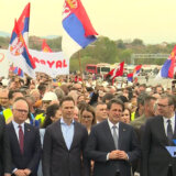 Vučić i Brnabić ispričali anegdotu o Drobnjaku tokom otvaranja Moravskog koridora 9